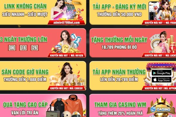 Khuyến mãi 789B tải app cực hấp dẫn