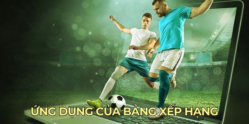 So sánh các đội bóng trên bảng xếp hạng